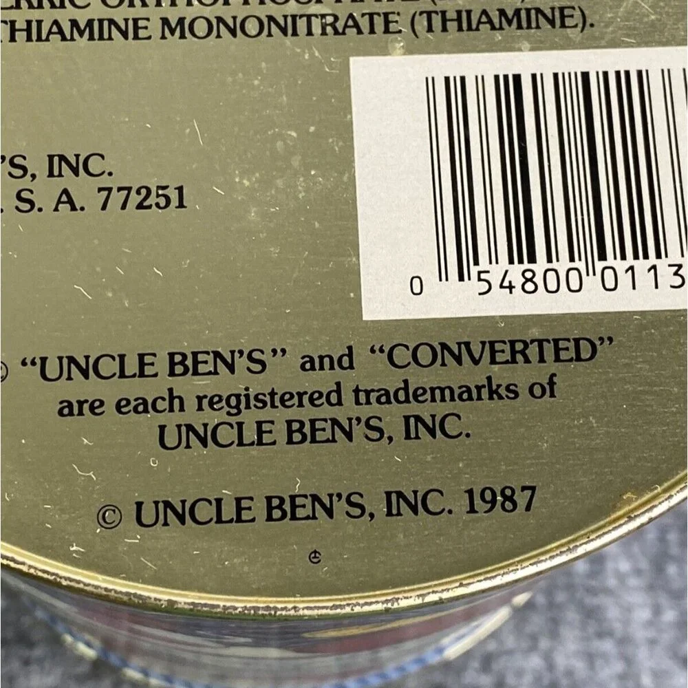 Uncle Ben,s Converted Rice vintage uncle